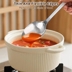 Stainless Steel Cooking Spoon, Slotted Metal Serving Spoon, Heavy Duty Sturdy - Image 7