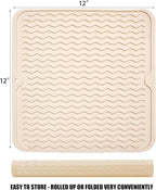Silicone Dish Drying Mat for Multiple Usage, Easy clean, Eco-friendly, - Image 2