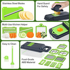 HomeHacks Vegetable Chopper Vegetable Cutter, 15 in 1 Kitchen Gadget, Onion - Image 5