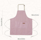 2 Pack Cooking Aprons Adjustable Bib Apron - Image 4
