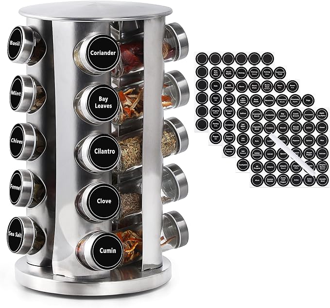 DOUBLE 2 C Revolving Spice Rack by DOUBLE2C