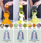 Rotary Cheese Grater Cheese Shredder, Cheese Grater Handheld - Image 4