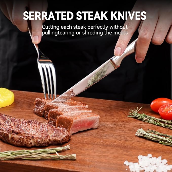 Serrated Steak Knife Set of 8 - Image 6