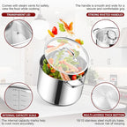 Herogo 16-Quart 18/10 Stainless Steel Stock Pot - Image 3