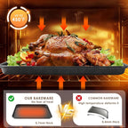 Baking Sheet Pan Set of 3, Nonstick Carbon Steel Cookie Sheets - Image 5