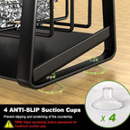 Housolution Sink Caddy Organizer, 2-Tier Sponge Holder - Image 3