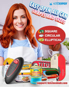 One Touch Electric Can Opener Fits Almost All Can Sizes - Image 4