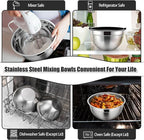 P&P CHEF Black Mixing Bowls - Image 5