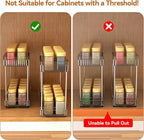 DABIGE 3 Pack Pull Out Spice Rack Organizer - Image 6