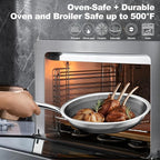 FogDream 10" 11" Stainless Steel Frying Pan - Image 6