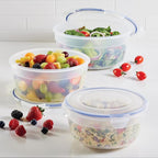LocknLock Easy Essentials Food Storage lids/Airtight containers/Stackable - Image 2