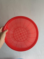 4 pcs Plastic Wash Basket Round Perforated Colander Wash Vegetables and Fruits - Image 2