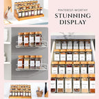 FINESSY Bamboo Glass Spice Jars - Image 6