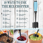 2 Pack Meat Chopper, 5 Curve Blades Ground Beef Masher, Heat Resistant Meat - Image 2