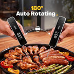 Meat Thermometer Digital, 0.3 Sec Instant Read Food Thermometer - Image 2