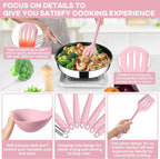 TeamFar 8 PCS Silicone Cooking Utensils - Image 3