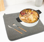 2 Pack Microfiber Dish Drying Mat, Absorbent Dish Drainer Kitchen Counter - Image 7