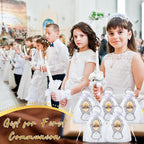 Misdary 12 Pcs First Communion Bottle Opener Keychain Catholic Bottle Opener - Image 5