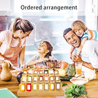 BGraceyy Spice Jars with Labels, Minimalist Stackable Airtight Spice Containers - Image 7