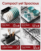 Sakugi Dish Drying Rack in Sink - Image 2