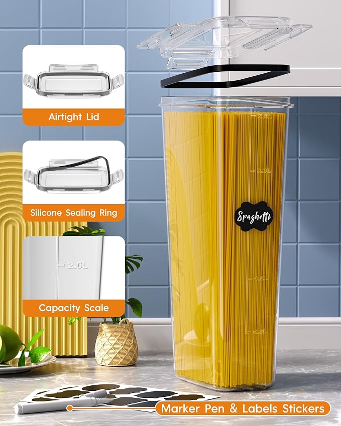 KEMETHY 30 PCS Airtight Food Storage Containers - Image 3