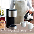 Coffee Bar Mat for Countertops 18inx24in, Absorbent Hide Stain Anti-Slip Cafe - Image 3