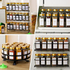 Glass Spice Jars with Label - Image 2