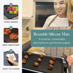 Baking & Splatter Screen for Frying Pan Beckon Ware | USA Brand | 17.5 x 12 Inch - Image 5