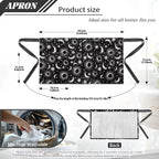 Server Apron with 3 Pockets, Waterproof Oil Waitress Waiter Half Apron - Image 7