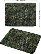 Black Sage Green Plant Dish Drying Mat - Image 2