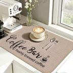 Findosom Dish Drying Mat, Cuttable Drying Mat - Image 4