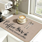Findosom Dish Drying Mat, Cuttable Drying Mat - Image 4