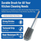 SPARTA Scrub Brush Bottle Brush, Dishwasher Safe Brush - Image 3