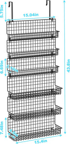 JKsmart 6-Tier Spice Rack Organizer - Image 7