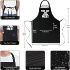 Xornis 100% Cotton Funny Apron - Image 3