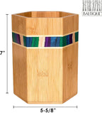 Totally Bamboo Baltique Mumbai Collection Kitchen Utensil Holder, Large Cooking - Image 6