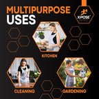 Xpose Safety 4000 White Plastic Disposable Aprons - Image 2