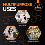 Xpose Safety 2000 White Plastic Disposable Aprons - Image 2