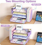 OPNICE Desk Organizer, 4-Tier Desktop File Organizer - Image 7