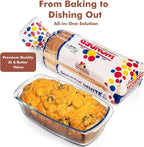 Razab LARGE 7.6 Cups/1800 ML/1.9 Qt Glass Loaf Pan - Image 8