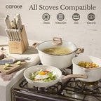 CAROTE ICE 35pcs Pots and Pans Set, Nonstick Cookware Sets - Image 6