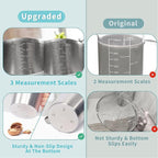 Measuring Cup, Newness Stainless Steel Measuring Cup - Image 3