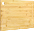 Utoplike Bamboo Cutting Board 16 x 12 inch, Wood Chopping Board by Utoplike