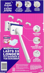 Mr. Clean Magic Eraser Shower & Tub Scrubber, Bathroom Cleaner, All in One - Image 15