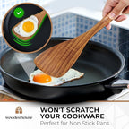 Wooden Spatula for Cooking, 12 Inch - Image 6