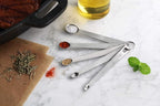 New Star Foodservice 42924 Stainless Steel Measuring Spoons Set - Image 5