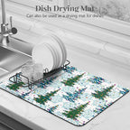Bloss Christmas Drying Mat, Fit Under Coffee Maker Machine / Counter - Image 3