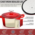 Enameled Cast Iron Sauce Pan - Image 3