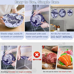 5-Size Reusable Beeswax Bowl Covers - Image 6