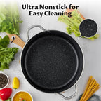 BEZIA 8 Quart Cooking Pot, Large Non Stick Induction Stock Pots - Image 3